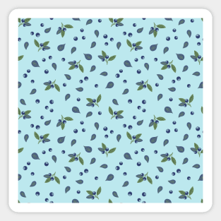 Blueberry pattern Sticker